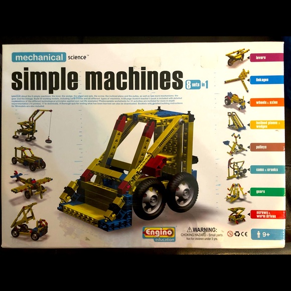8 sets in 1. Educational building toy. Similar to Lego technic. For kids 9 & up - Picture 1 of 5